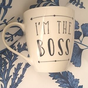 New I'M THE BOSS 16 oz Pfalzgraff Mug
